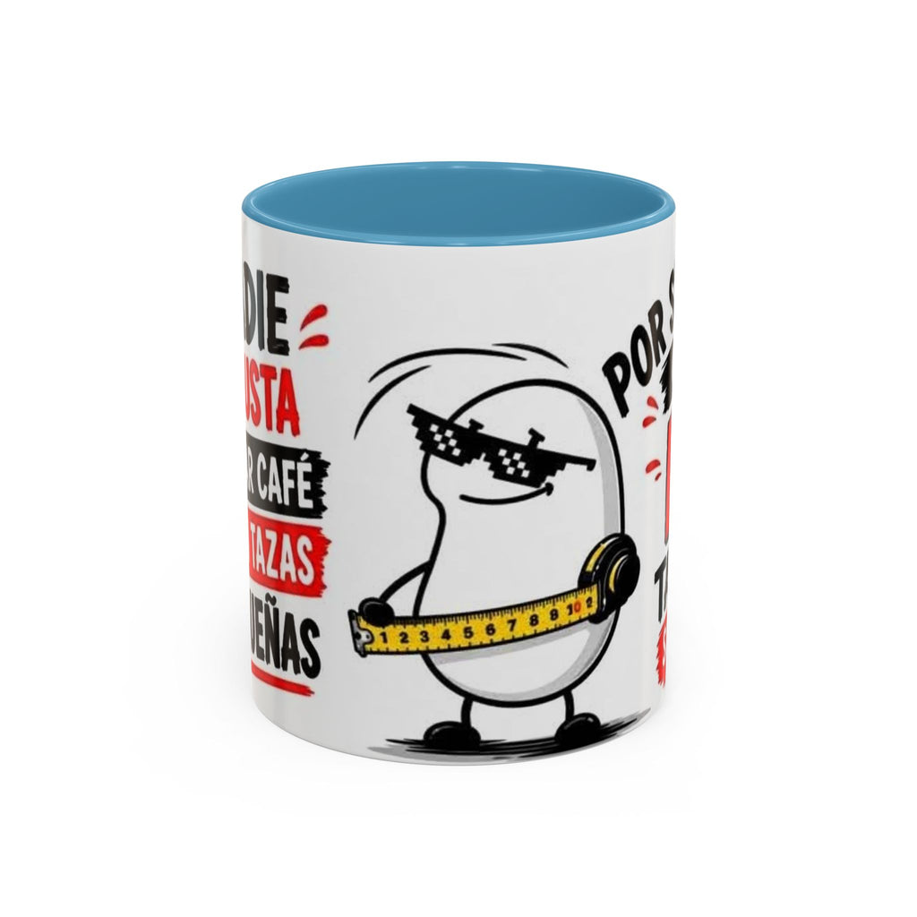 Spanish Funny Coffee Mug — “Por Supuesto Que EL Tamaño Sí Importa” Accent Mug