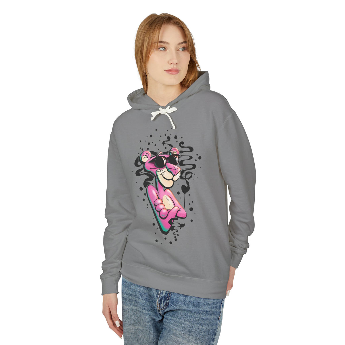 Pink Panther Graphic Hoodie — Retro Cool Cartoon Pullover