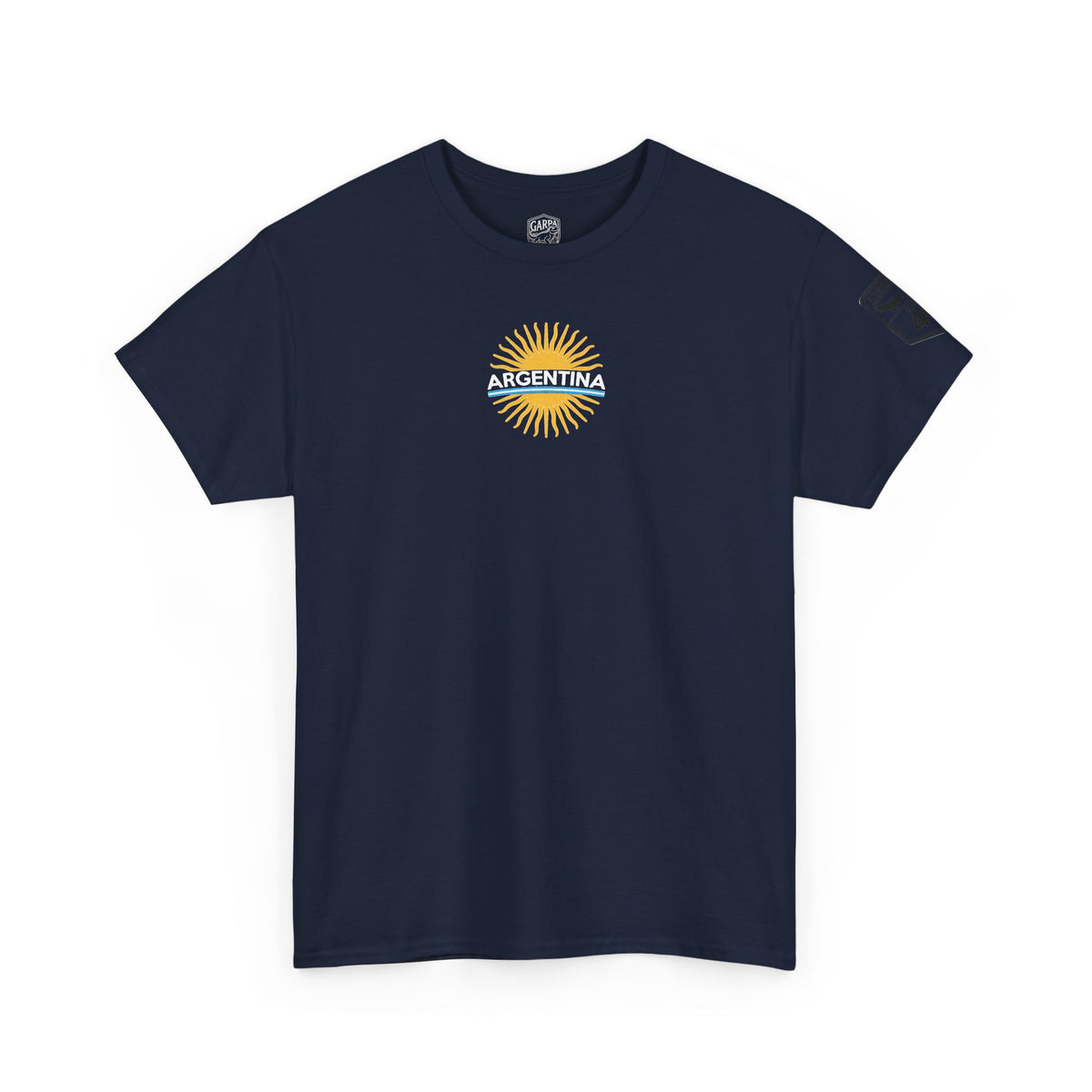 Argentina Soccer Tee — Lionel Messi 10 Jersey Back Illustration