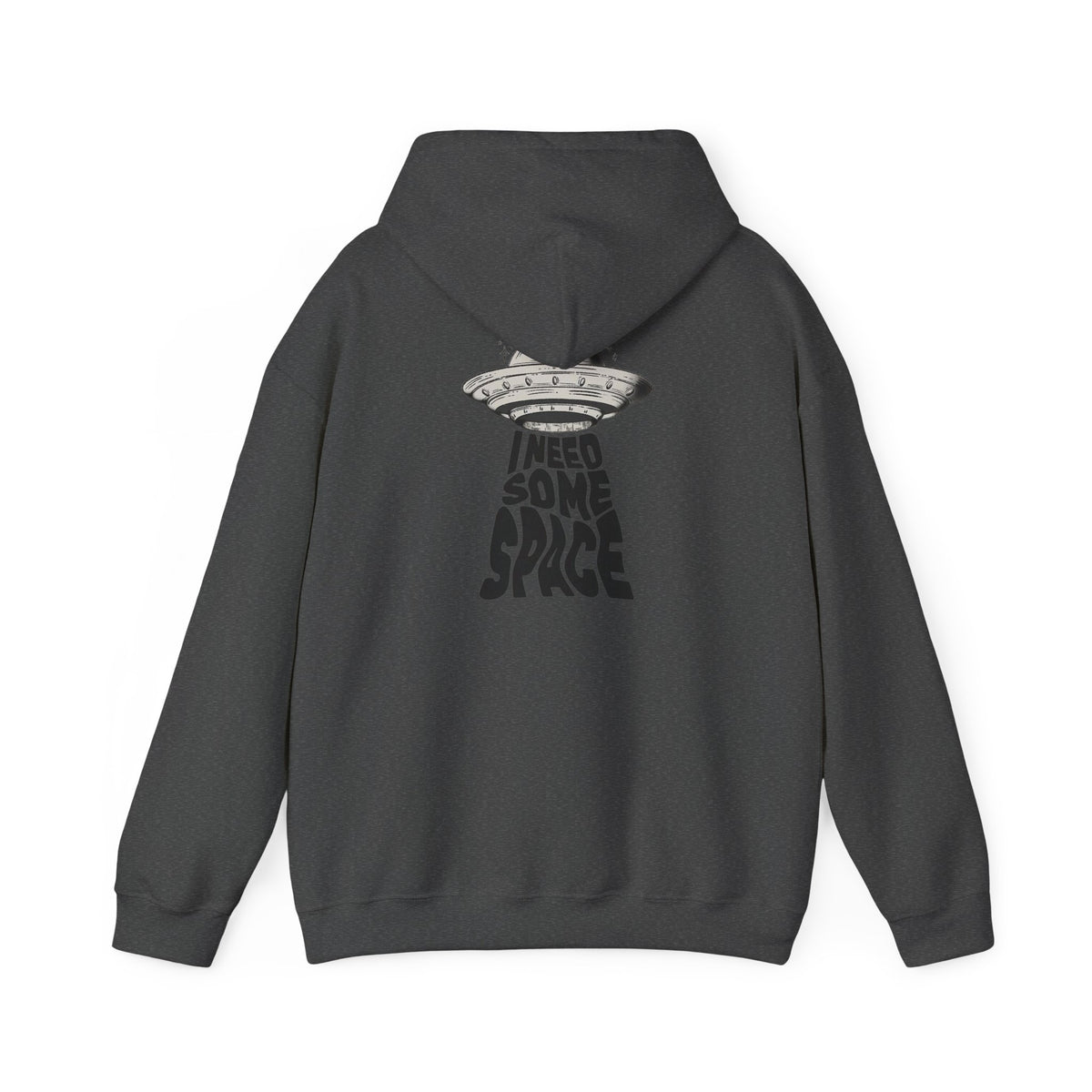 I Need Some Space Hoodie — UFO Graphic Hooded Sweatshirt