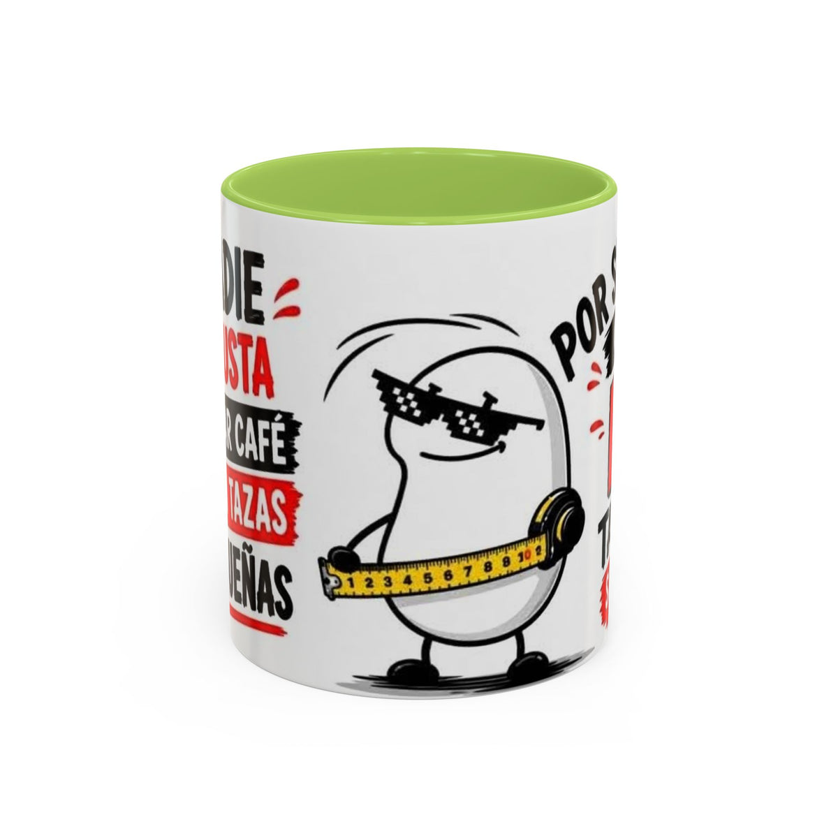 Spanish Funny Coffee Mug — “Por Supuesto Que EL Tamaño Sí Importa” Accent Mug