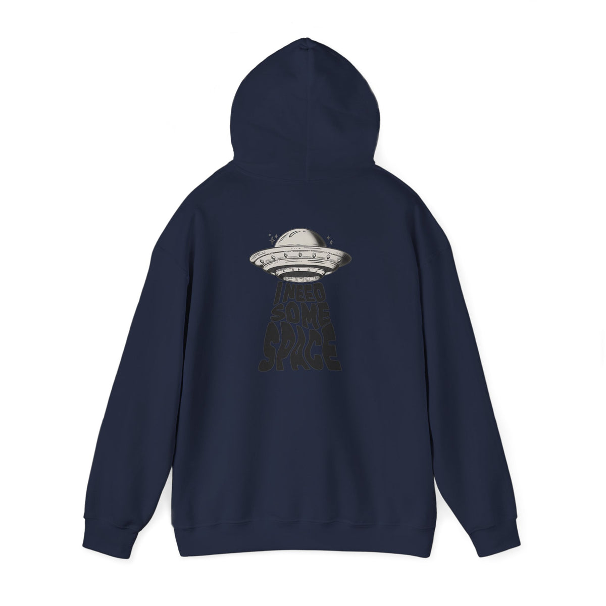 I Need Some Space Hoodie — UFO Graphic Hooded Sweatshirt