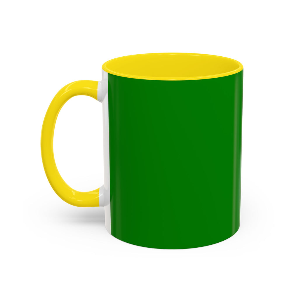 Coffee Mug — Homer Simpson Peeking Design (Accent 11/15oz)