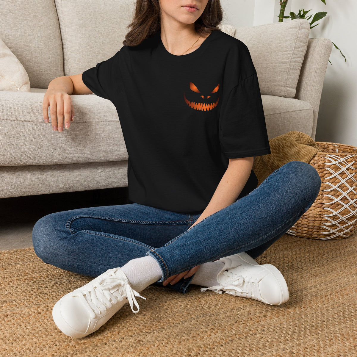 Halloween Flame Pumpkin T-Shirt