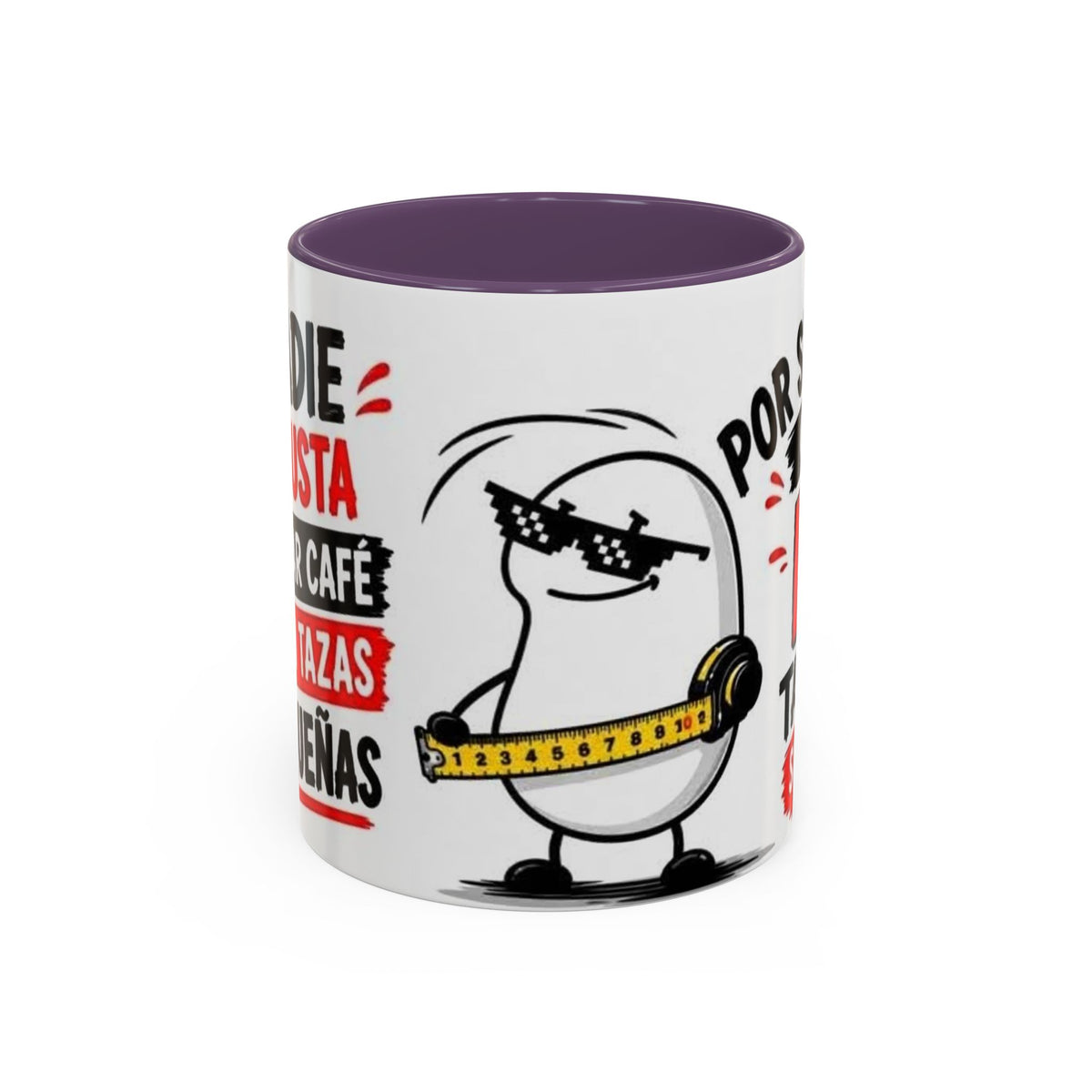 Spanish Funny Coffee Mug — “Por Supuesto Que EL Tamaño Sí Importa” Accent Mug