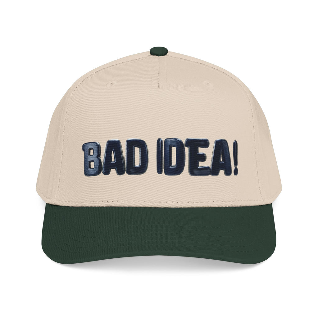 Bad Idea Baseball Cap – Embroidered Retro Dad Hat