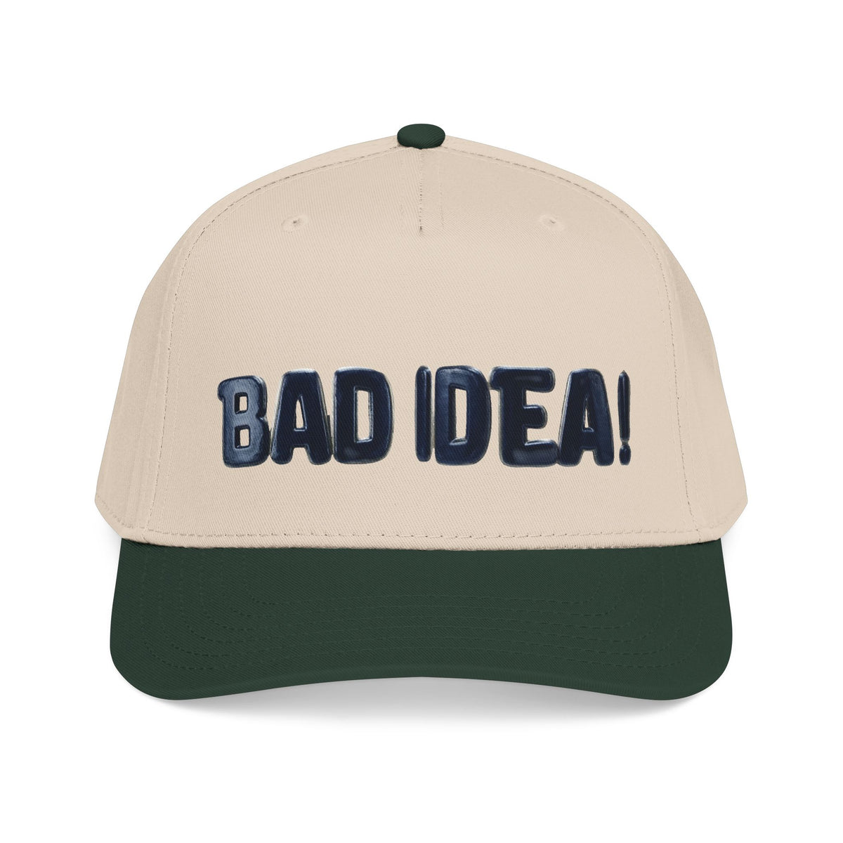Bad Idea Baseball Cap – Embroidered Retro Dad Hat