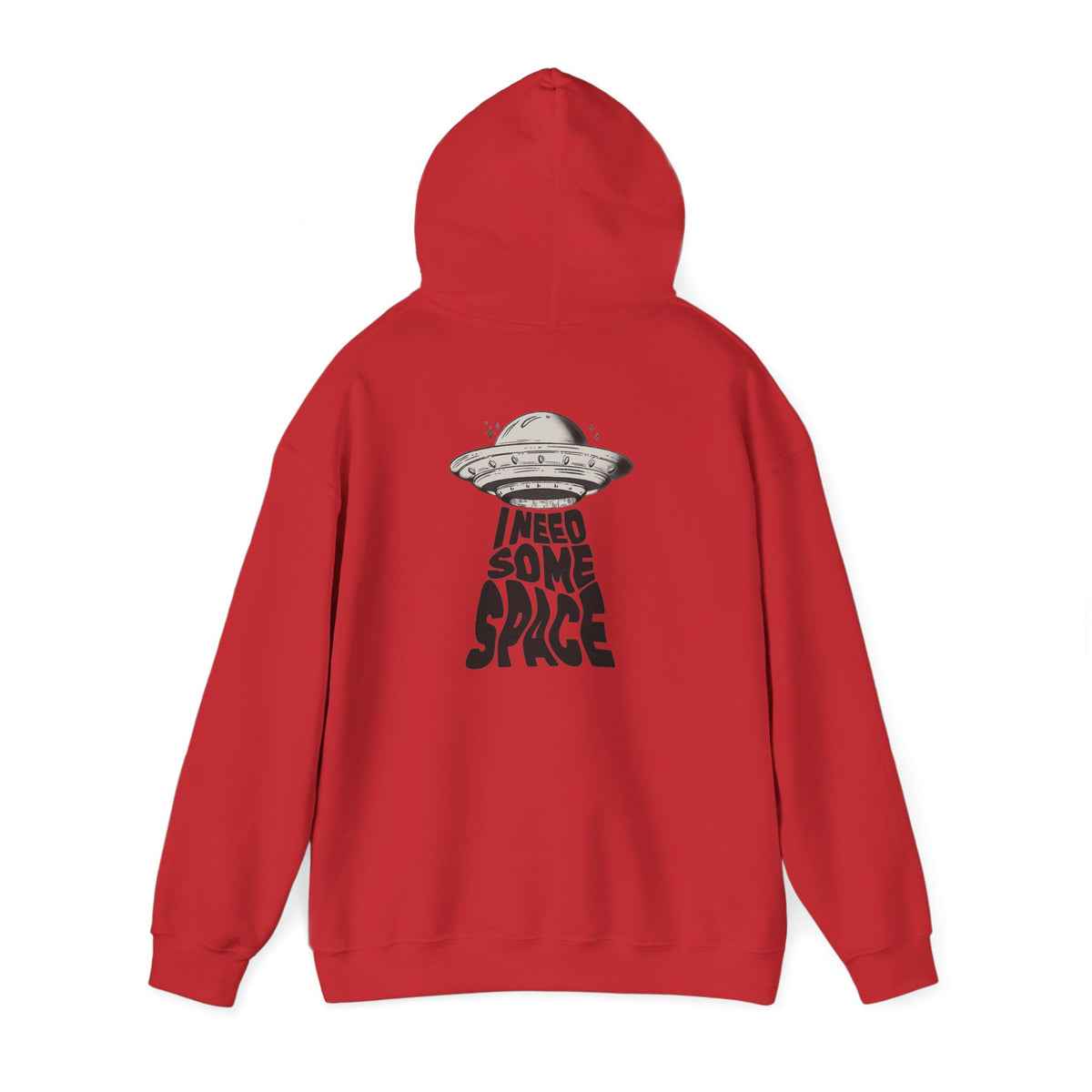I Need Some Space Hoodie — UFO Graphic Hooded Sweatshirt