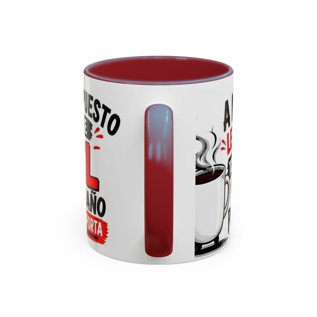 Spanish Funny Coffee Mug — “Por Supuesto Que EL Tamaño Sí Importa” Accent Mug