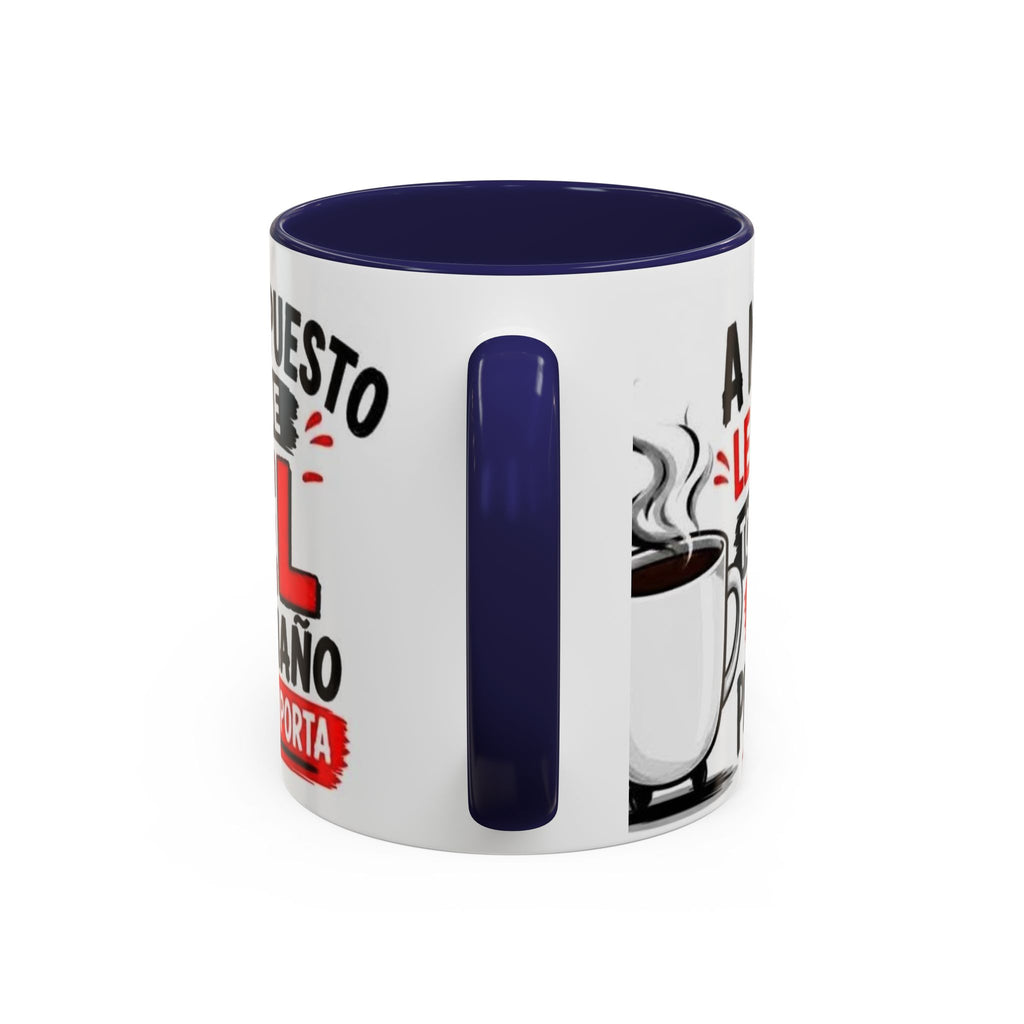Spanish Funny Coffee Mug — “Por Supuesto Que EL Tamaño Sí Importa” Accent Mug