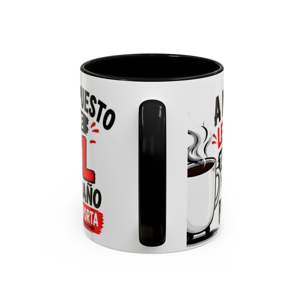 Spanish Funny Coffee Mug — “Por Supuesto Que EL Tamaño Sí Importa” Accent Mug