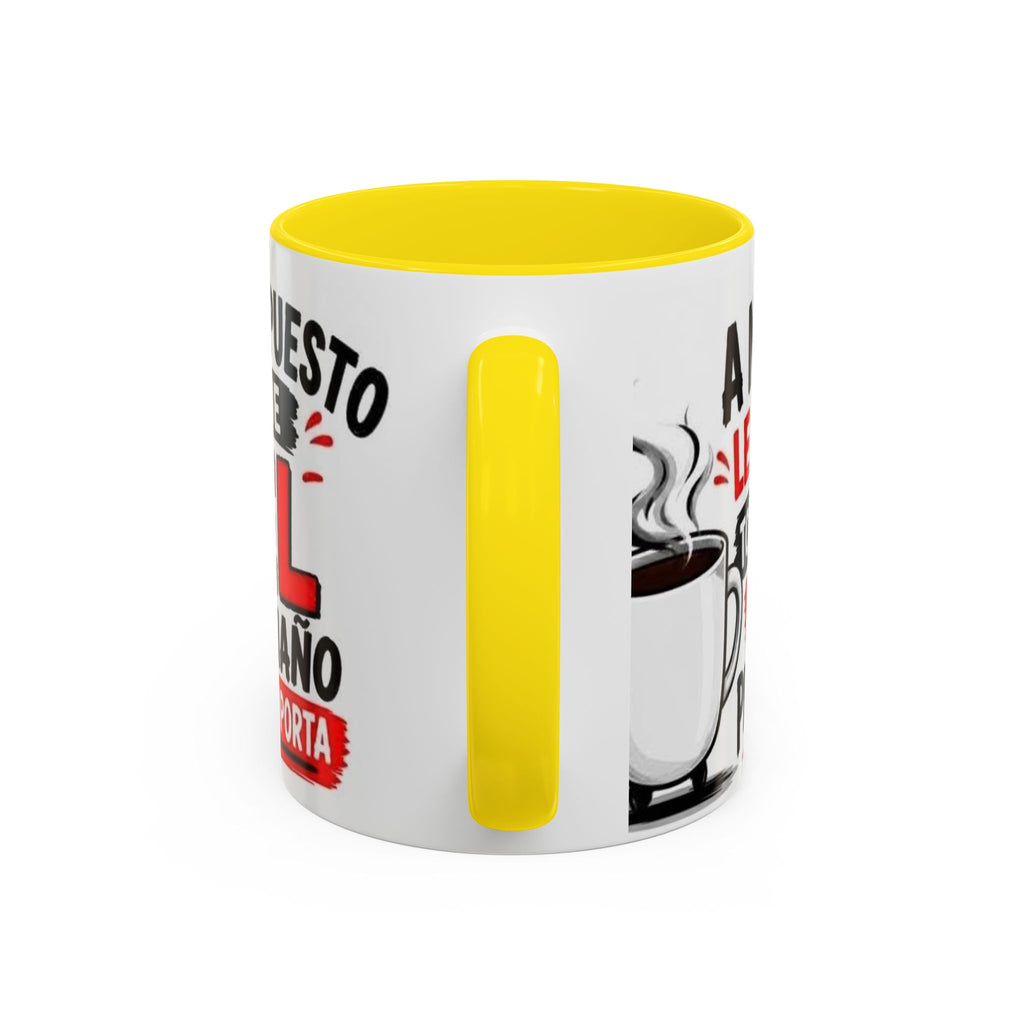 Spanish Funny Coffee Mug — “Por Supuesto Que EL Tamaño Sí Importa” Accent Mug