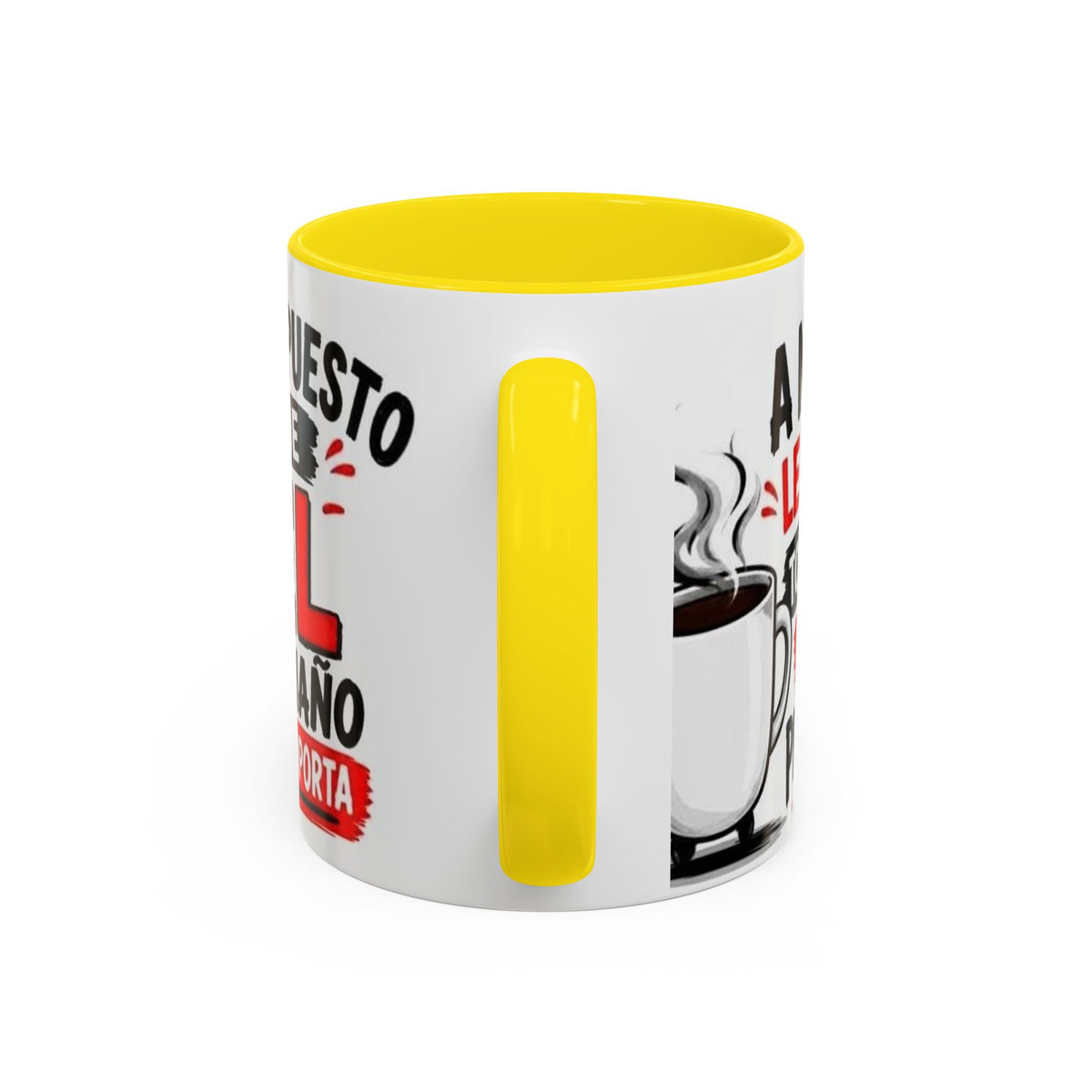 Spanish Funny Coffee Mug — “Por Supuesto Que EL Tamaño Sí Importa” Accent Mug