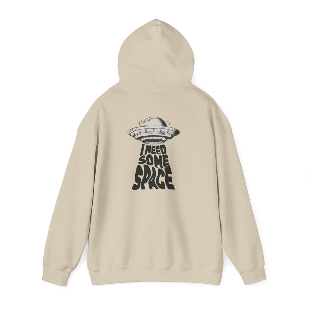 I Need Some Space Hoodie — UFO Graphic Hooded Sweatshirt