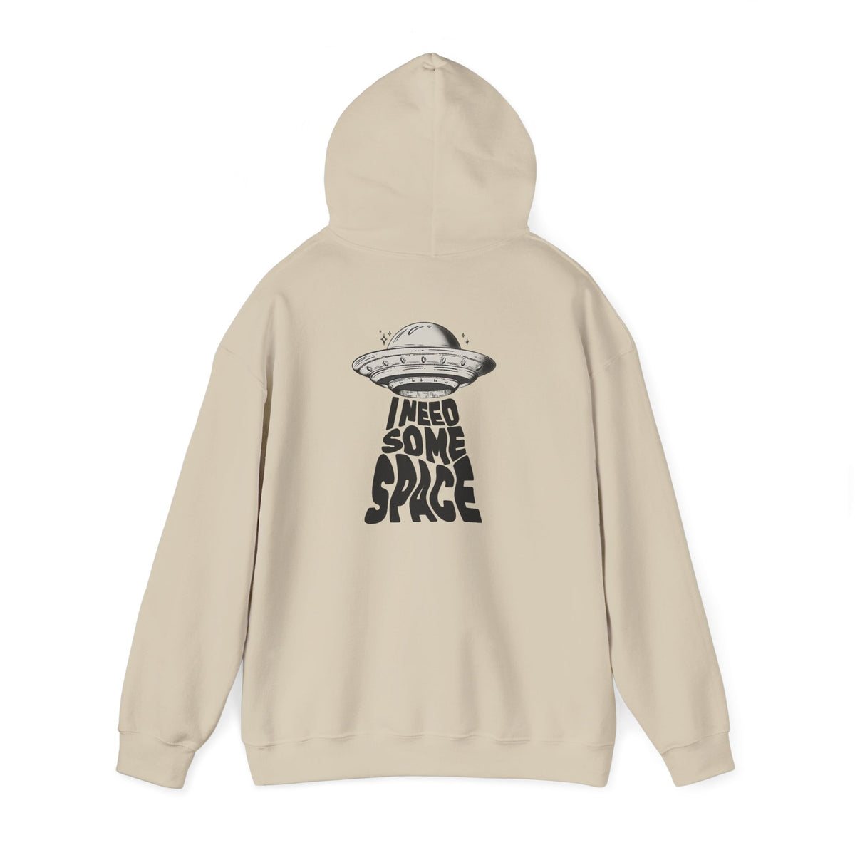 I Need Some Space Hoodie — UFO Graphic Hooded Sweatshirt