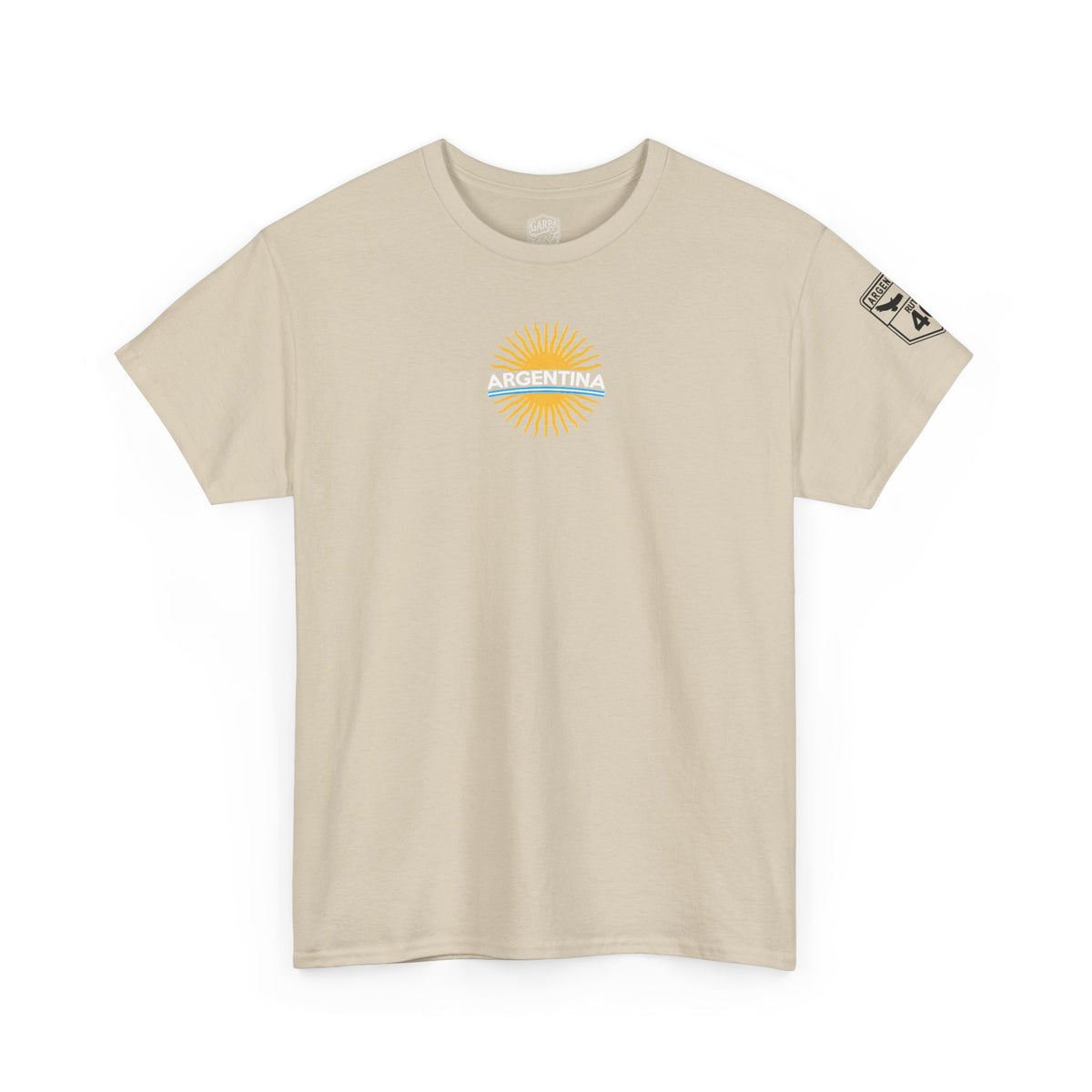 Argentina Soccer Tee — Lionel Messi 10 Jersey Back Illustration