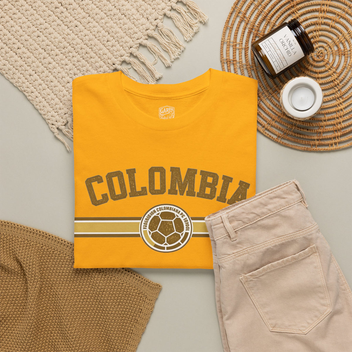 Colombia Soccer T-Shirt – Football Fan Tee