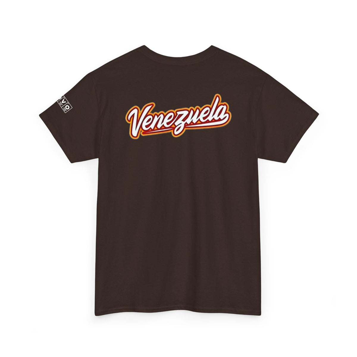 Venezuela Script & VZLA Stars T-Shirt — Retro Venezuelan Pride Tee