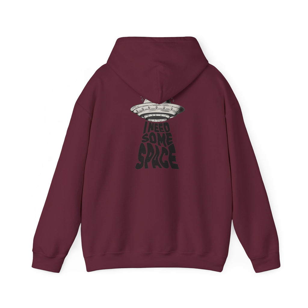 I Need Some Space Hoodie — UFO Graphic Hooded Sweatshirt