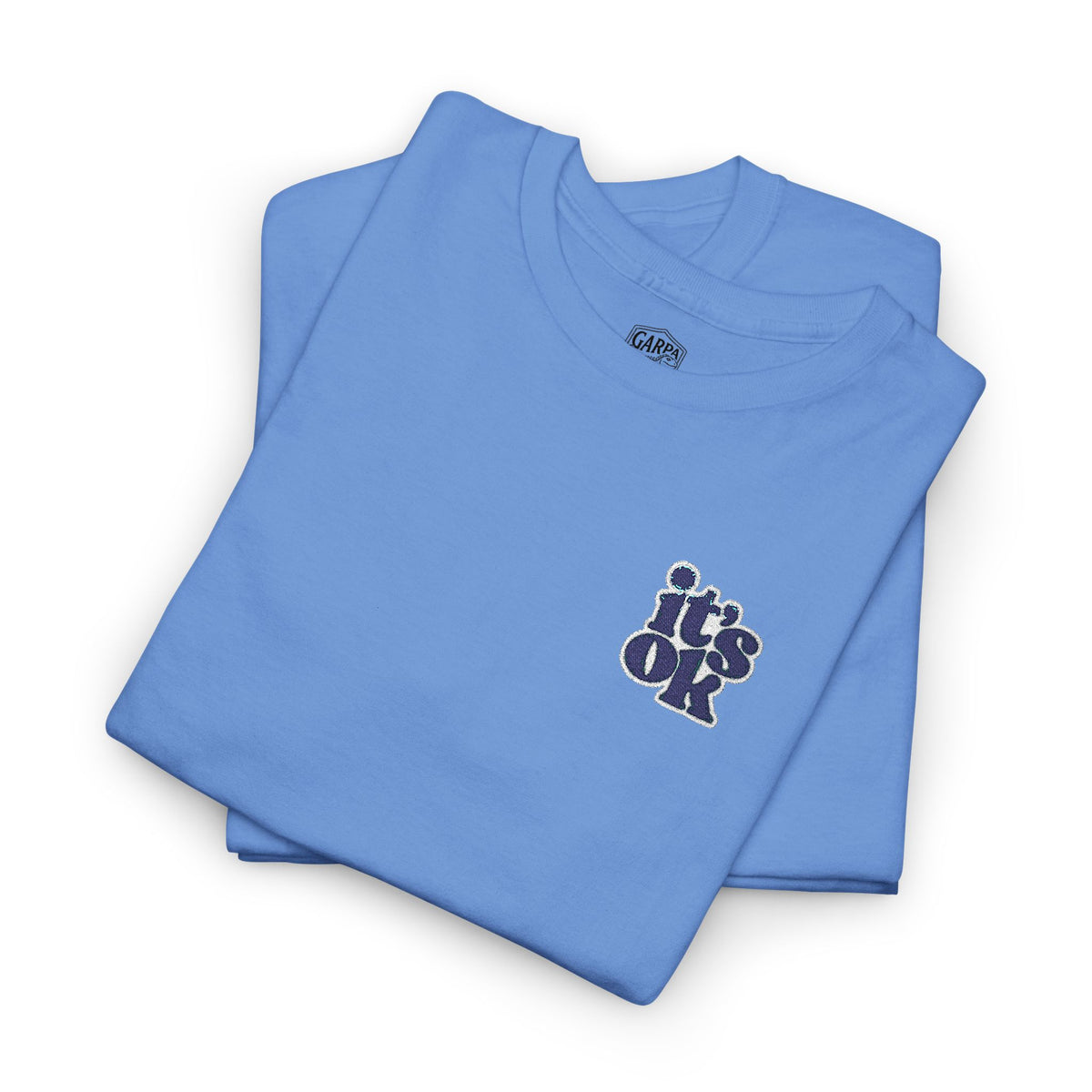 Minimalist Embroidered Monogram T-Shirt