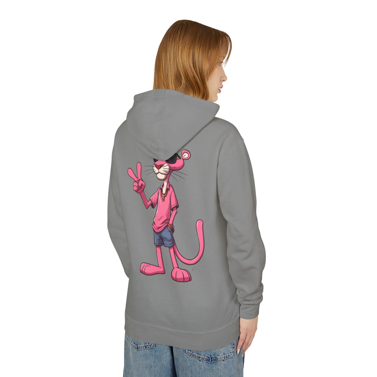 Pink Panther Graphic Hoodie — Retro Cool Cartoon Pullover