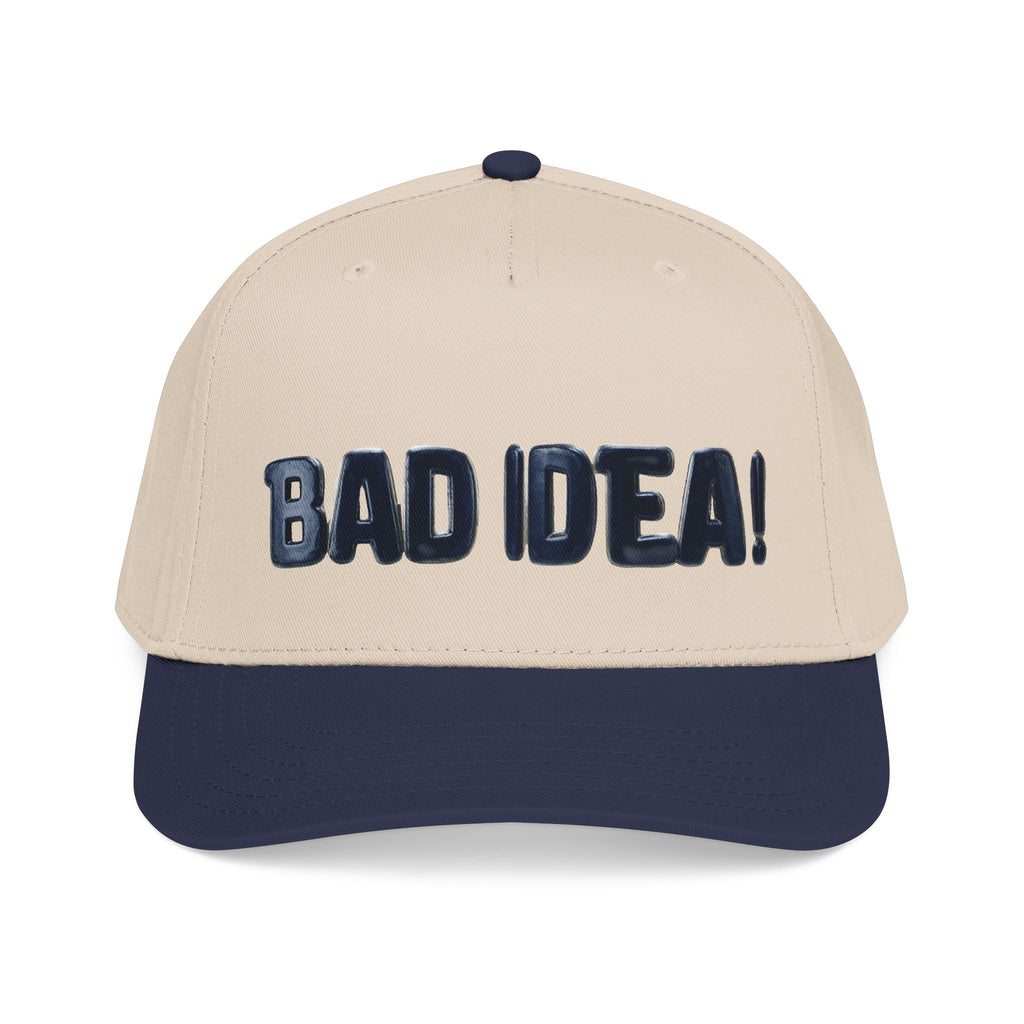 Bad Idea Baseball Cap – Embroidered Retro Dad Hat