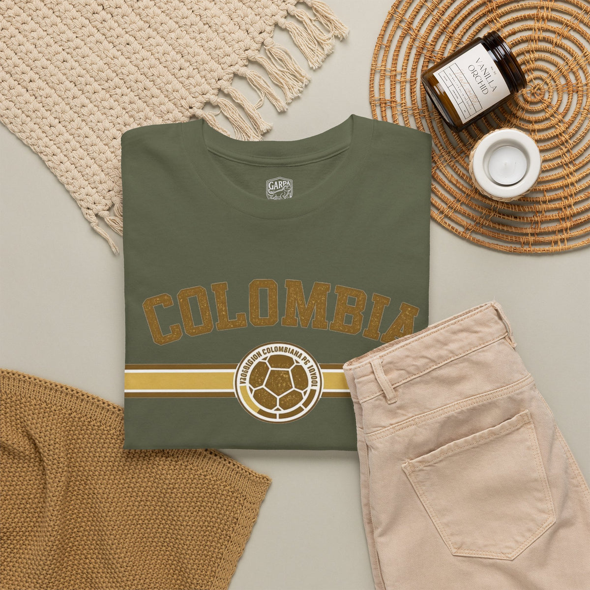 Colombia Soccer T-Shirt – Football Fan Tee