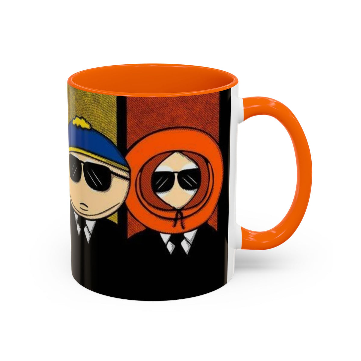 South Park Agents Coffee Mug — Cartman, Kyle & Kenny Sunglasses Accent Mug (11/15oz)