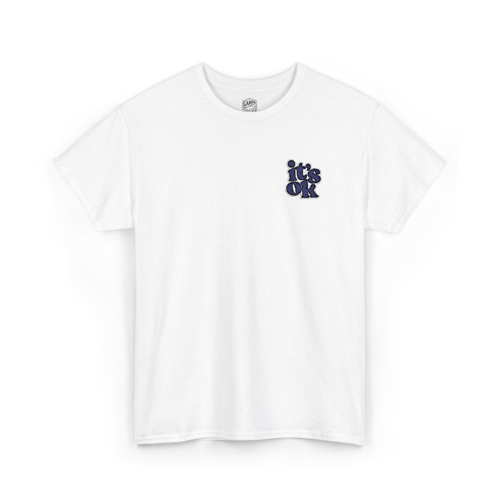 Minimalist Embroidered Monogram T-Shirt