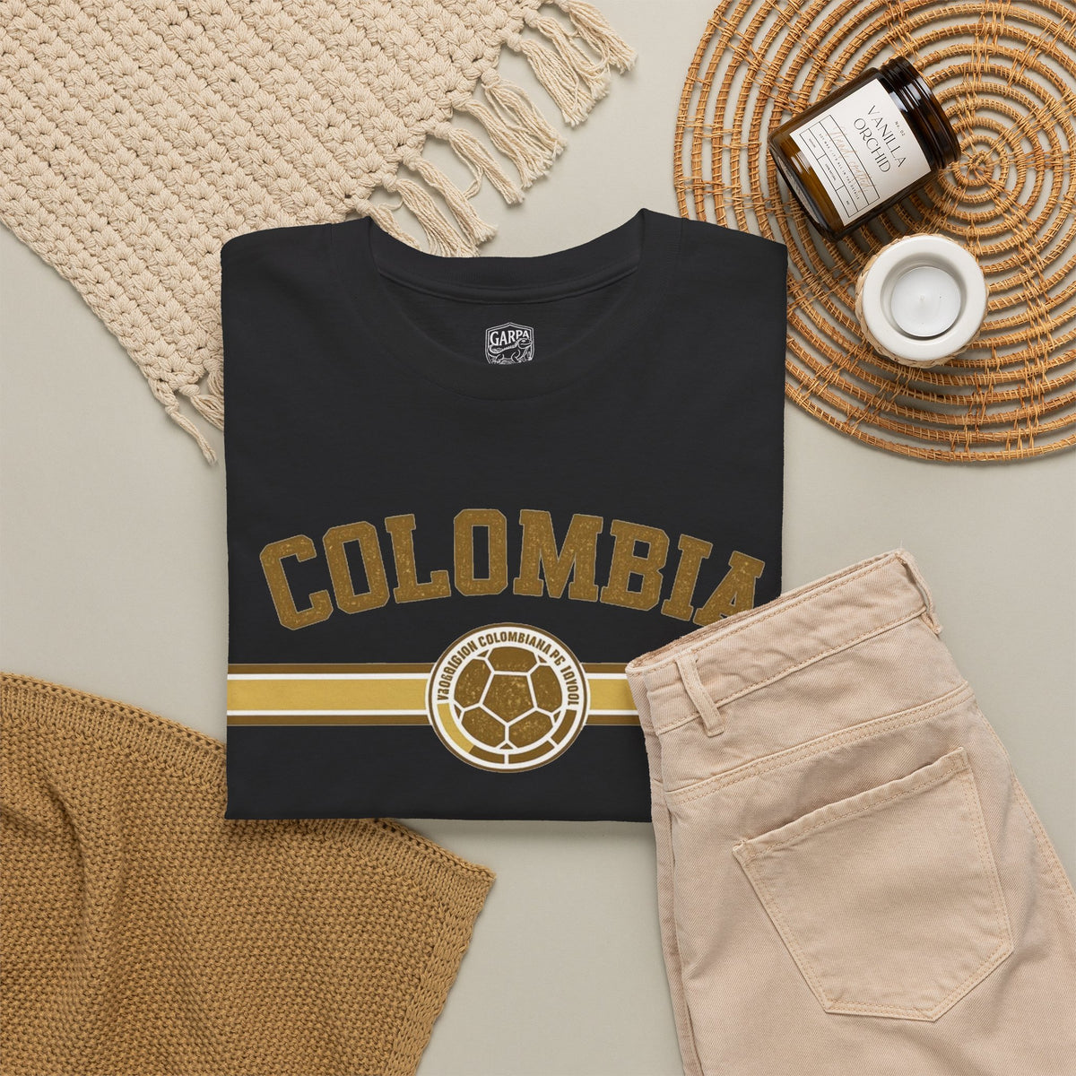 Colombia Soccer T-Shirt – Football Fan Tee