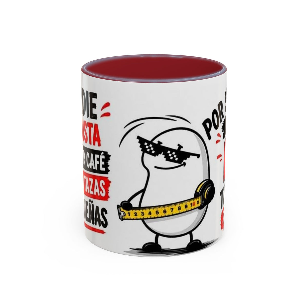 Spanish Funny Coffee Mug — “Por Supuesto Que EL Tamaño Sí Importa” Accent Mug