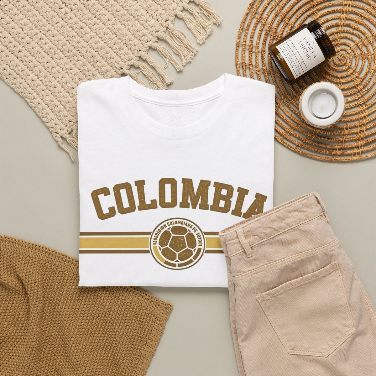 Colombia Soccer T-Shirt – Football Fan Tee