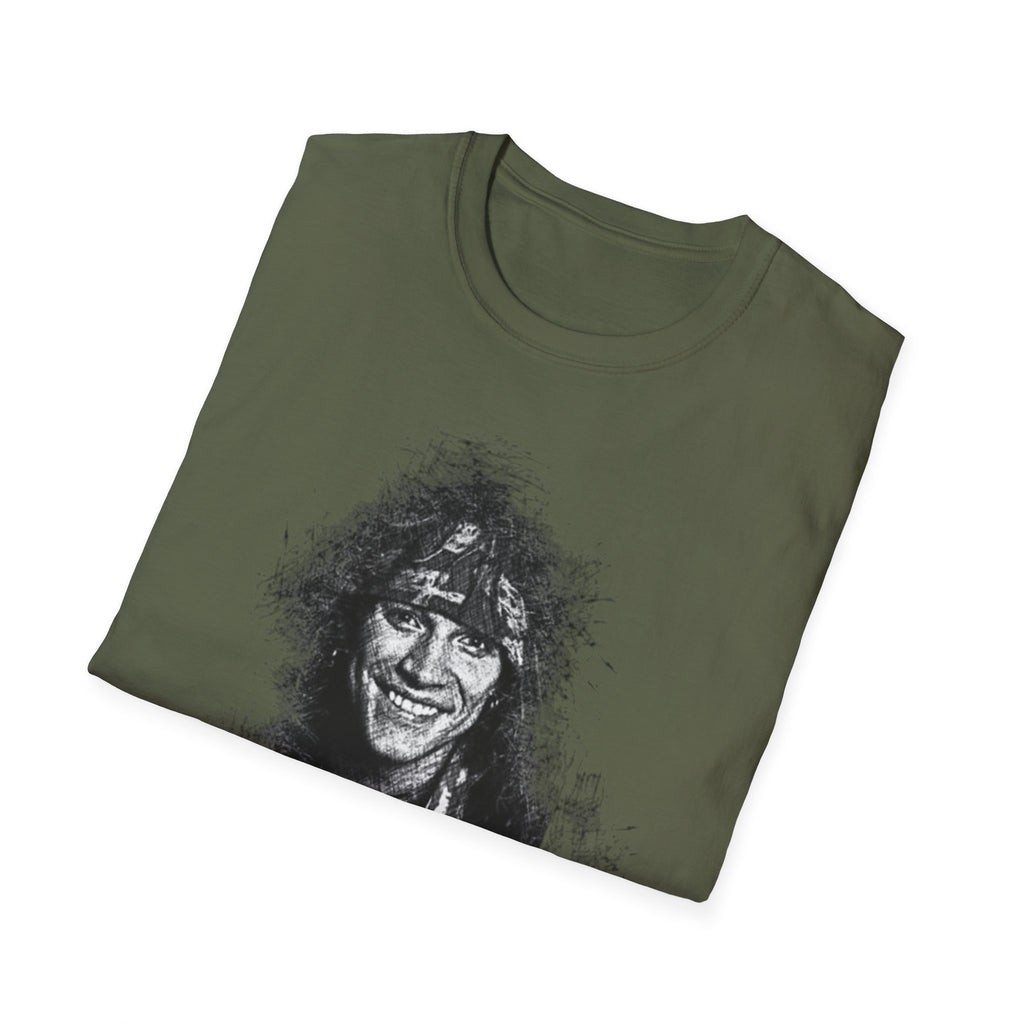 Portrait Graphic T-Shirt — "It's My Life" Back Print