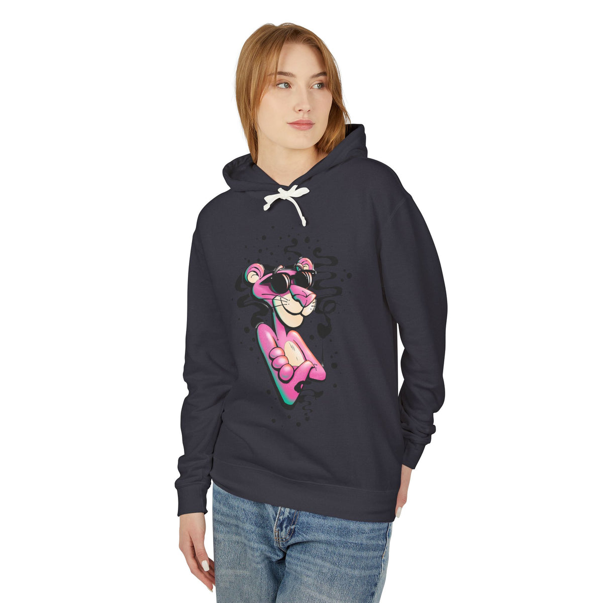 Pink Panther Graphic Hoodie — Retro Cool Cartoon Pullover