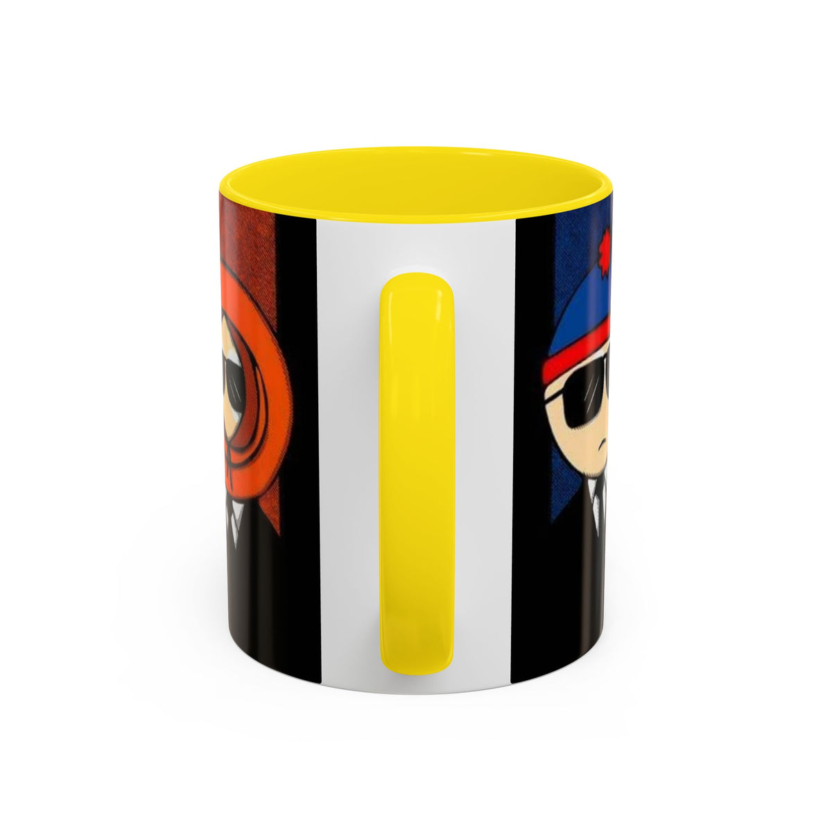 South Park Agents Coffee Mug — Cartman, Kyle & Kenny Sunglasses Accent Mug (11/15oz)