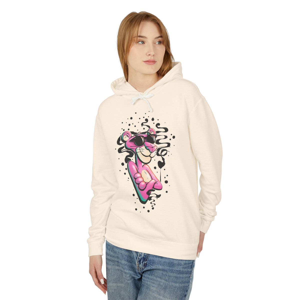 Pink Panther Graphic Hoodie — Retro Cool Cartoon Pullover