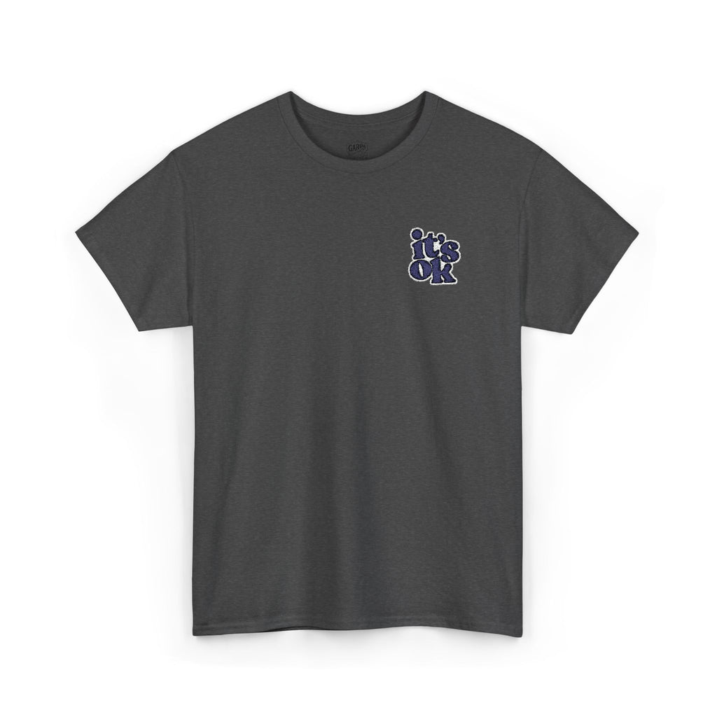 Minimalist Embroidered Monogram T-Shirt