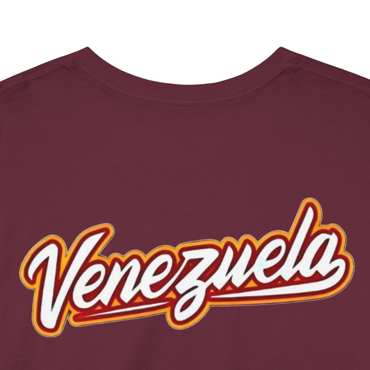 Venezuela Script & VZLA Stars T-Shirt — Retro Venezuelan Pride Tee
