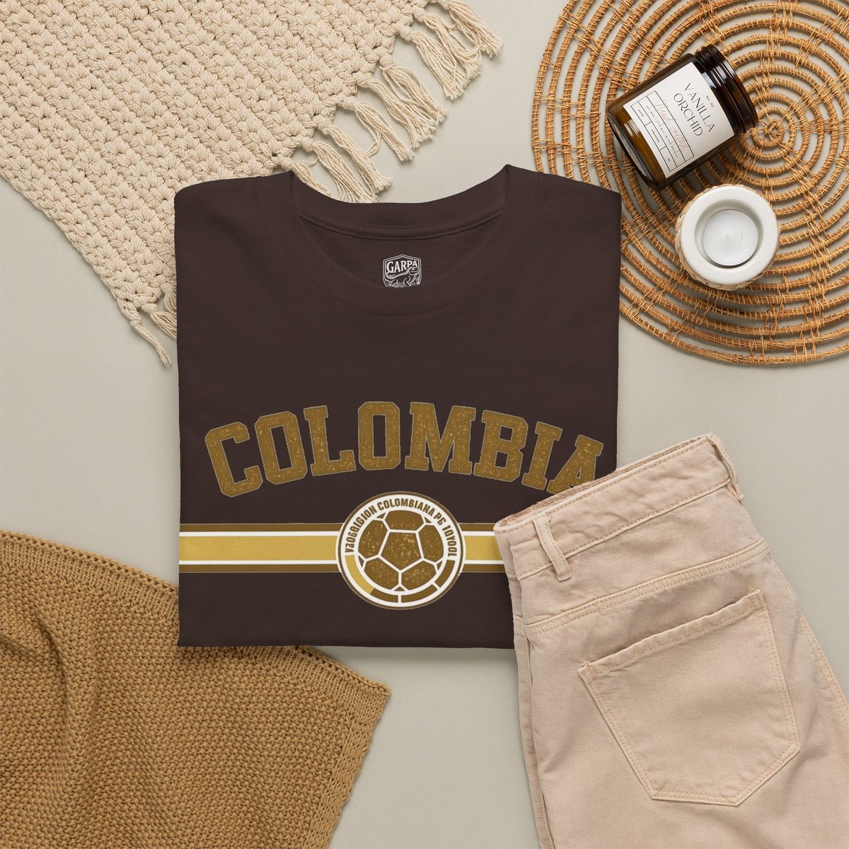 Colombia Soccer T-Shirt – Football Fan Tee