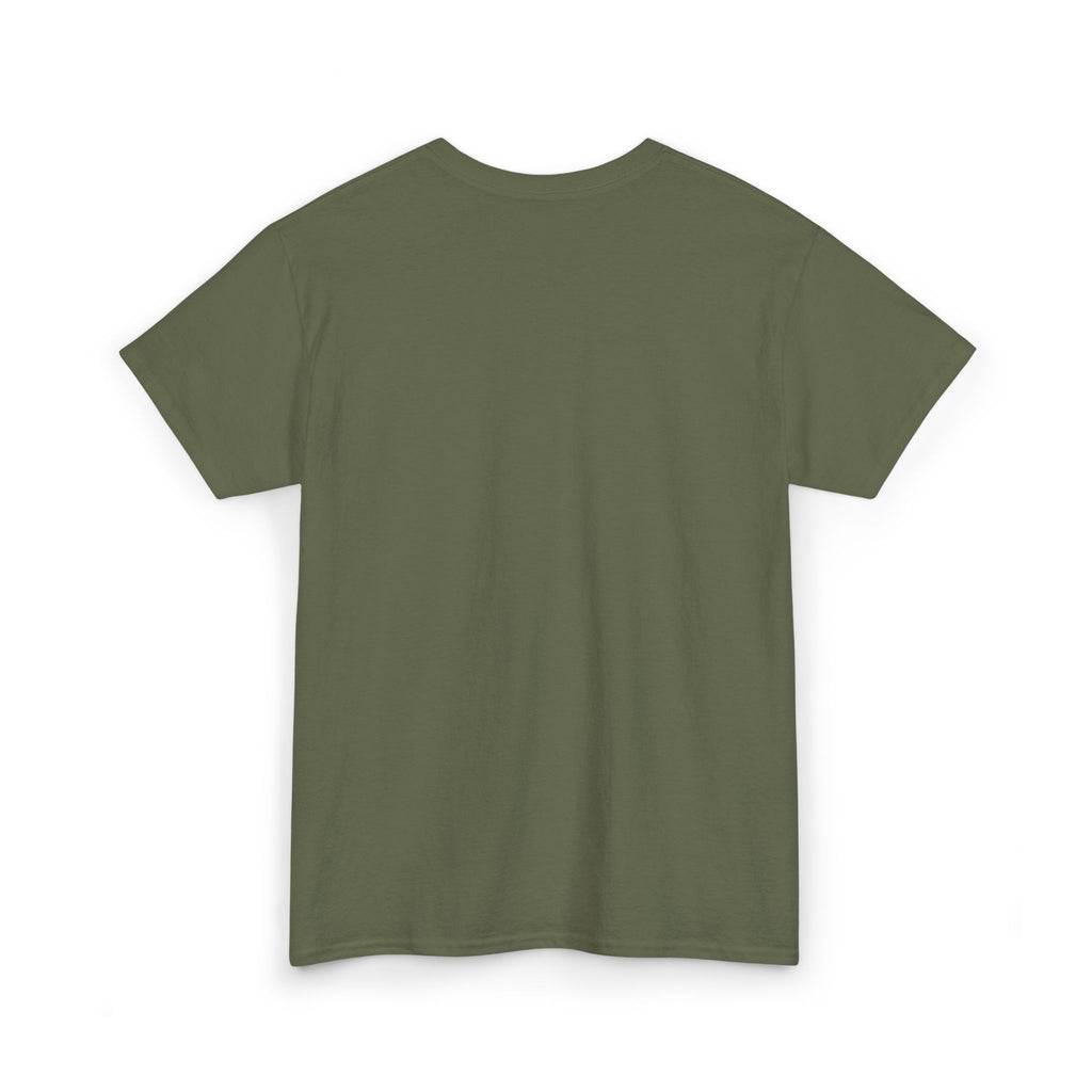 White Graphic Tee — Small Black Circular 'SALT LIFE' Chest Logo
