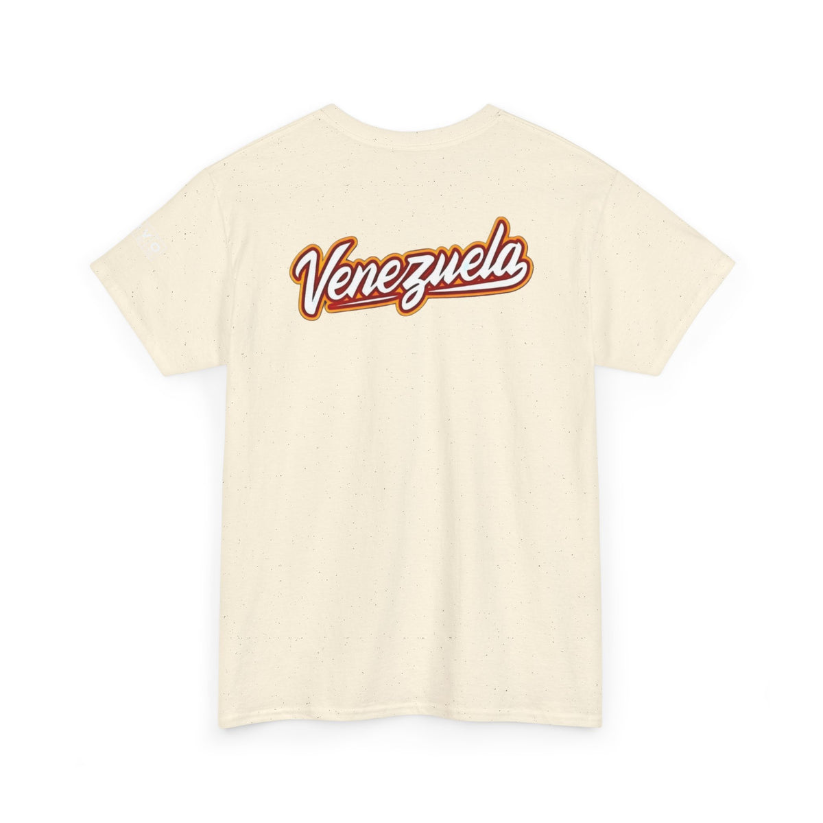 Venezuela Script & VZLA Stars T-Shirt — Retro Venezuelan Pride Tee