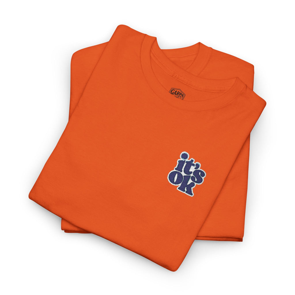 Minimalist Embroidered Monogram T-Shirt