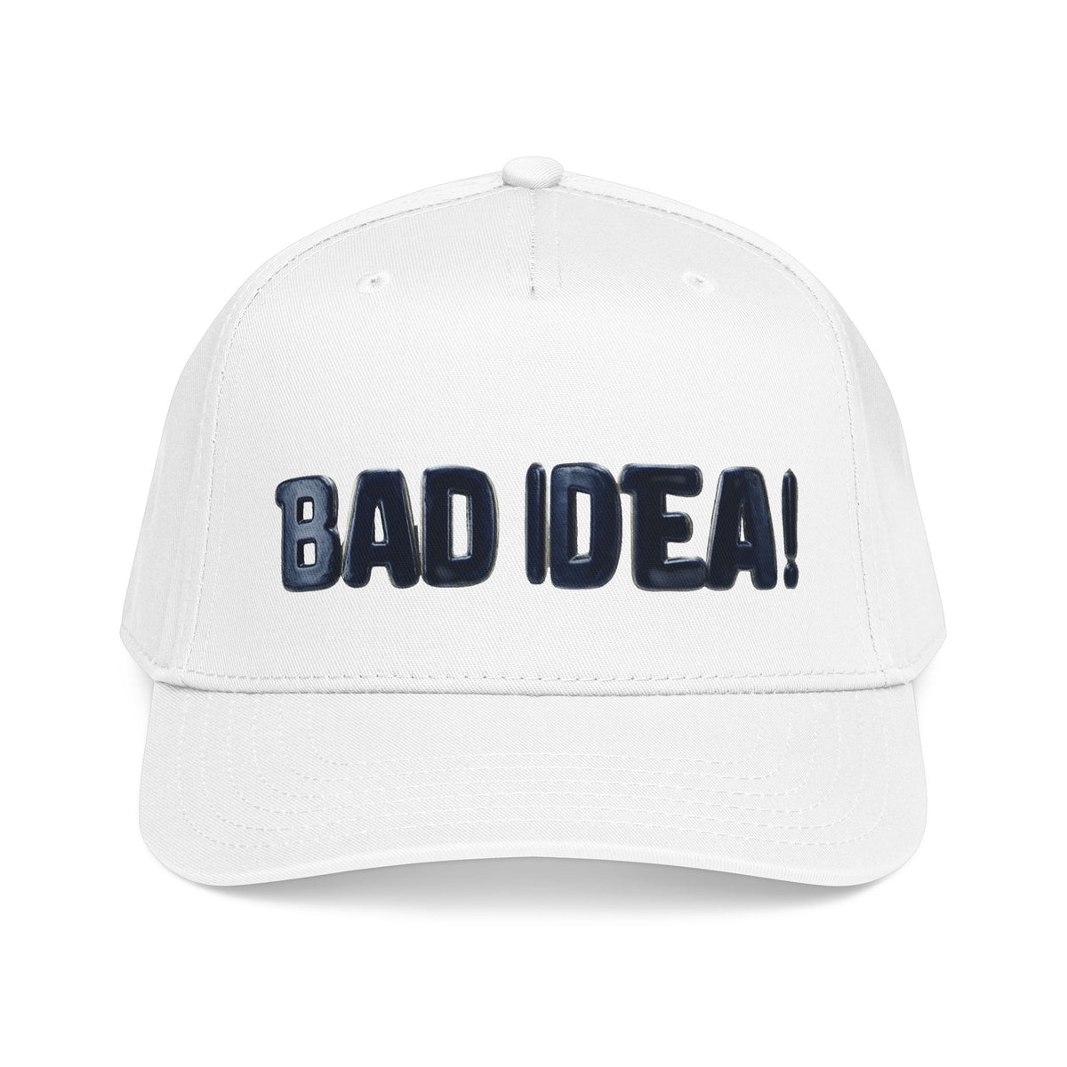 Bad Idea Baseball Cap – Embroidered Retro Dad Hat