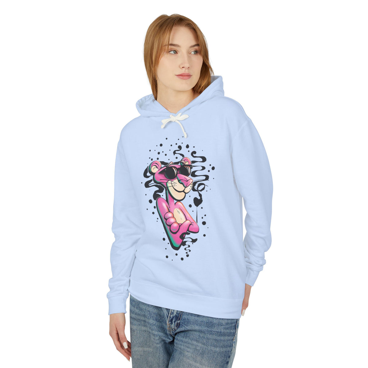 Pink Panther Graphic Hoodie — Retro Cool Cartoon Pullover