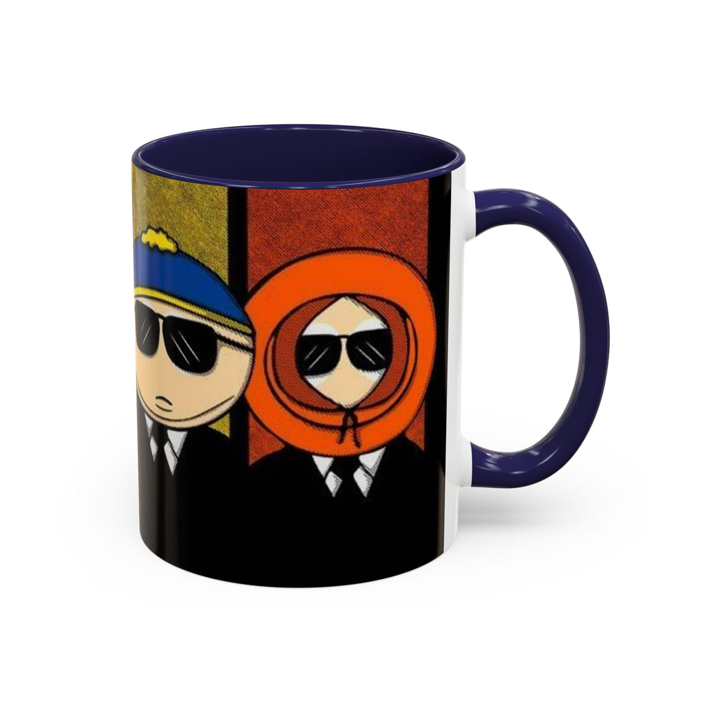 South Park Agents Coffee Mug — Cartman, Kyle & Kenny Sunglasses Accent Mug (11/15oz)