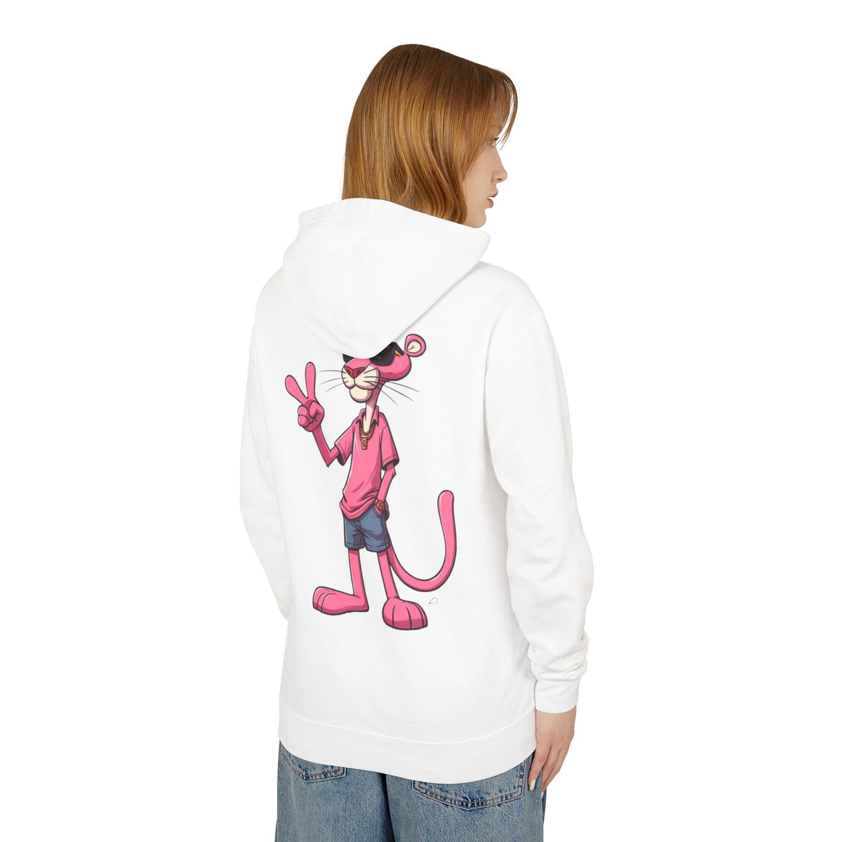 Pink Panther Graphic Hoodie — Retro Cool Cartoon Pullover