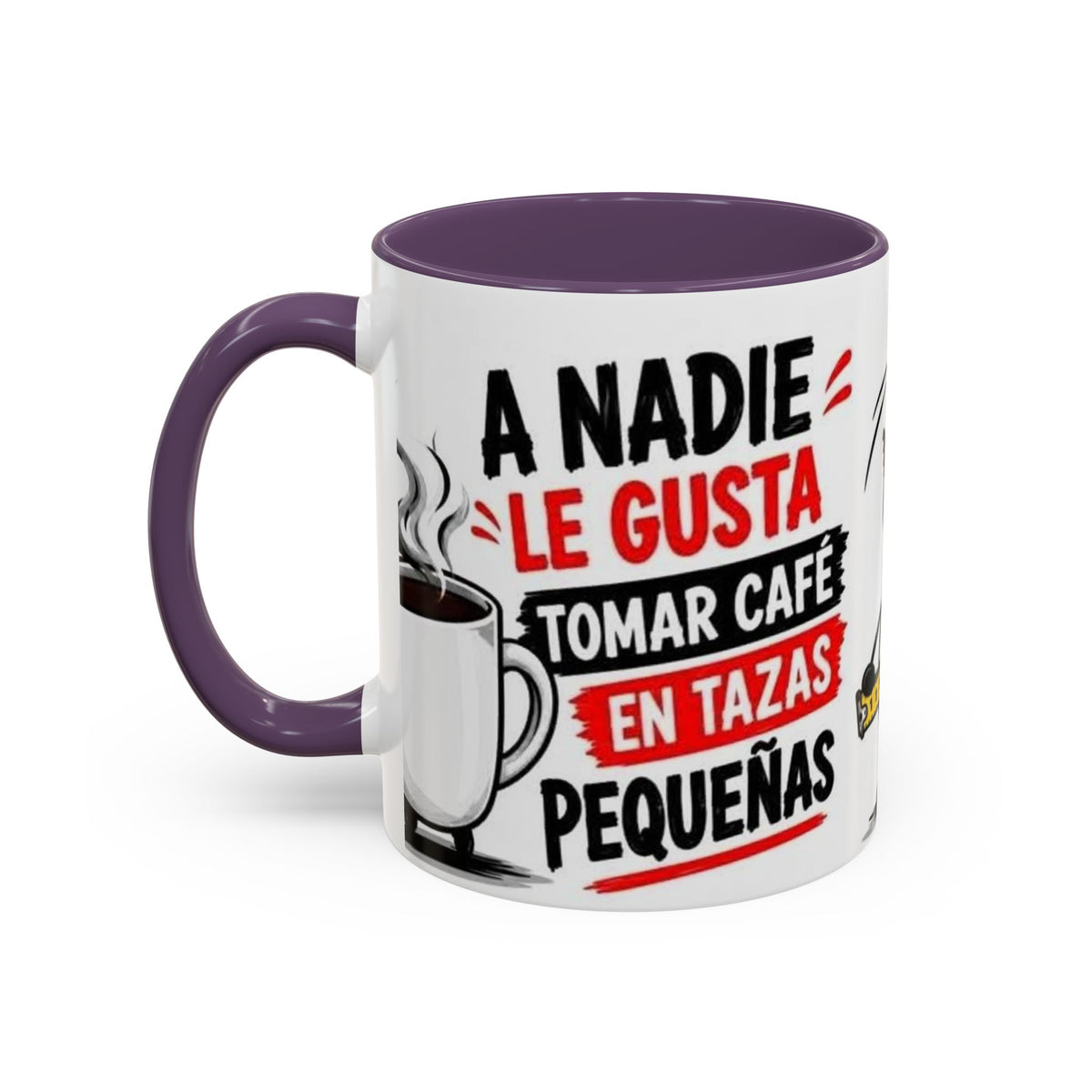 Spanish Funny Coffee Mug — “Por Supuesto Que EL Tamaño Sí Importa” Accent Mug