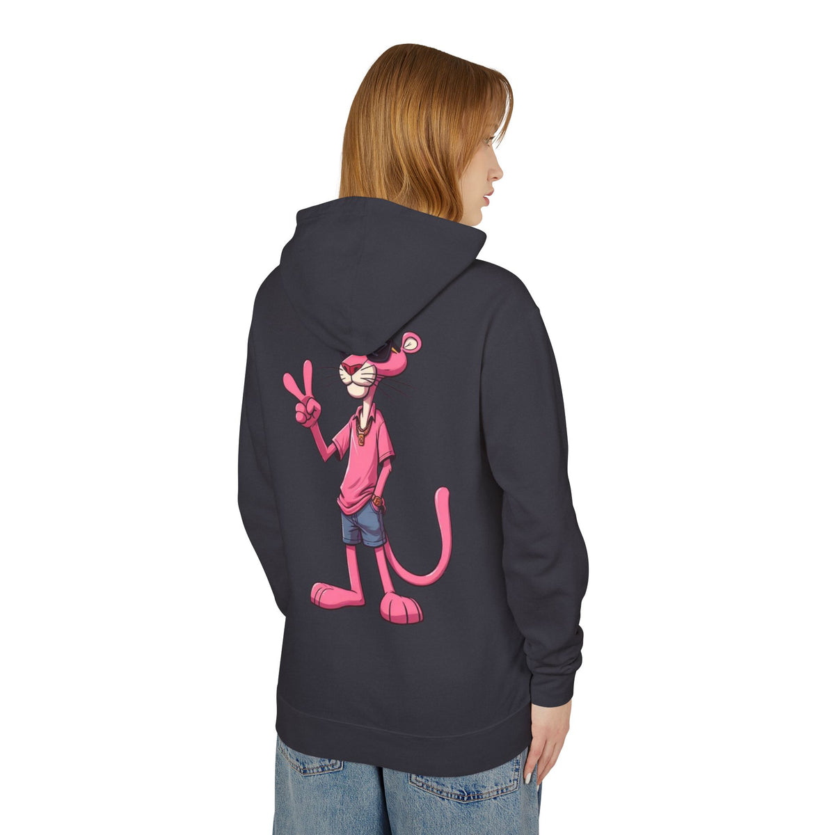 Pink Panther Graphic Hoodie — Retro Cool Cartoon Pullover