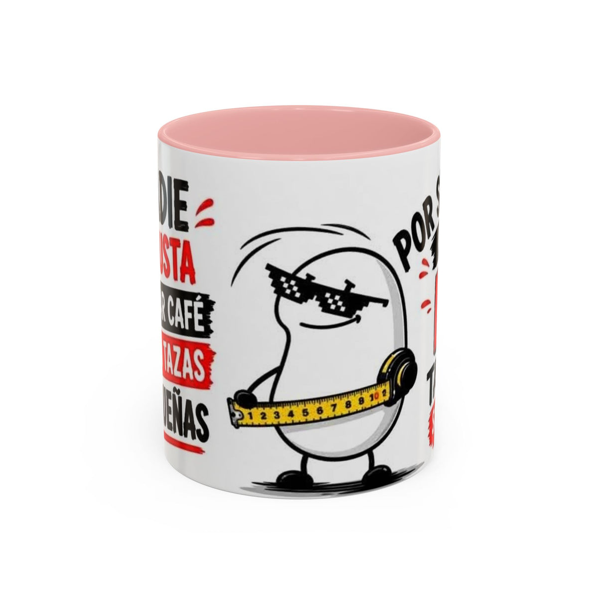 Spanish Funny Coffee Mug — “Por Supuesto Que EL Tamaño Sí Importa” Accent Mug