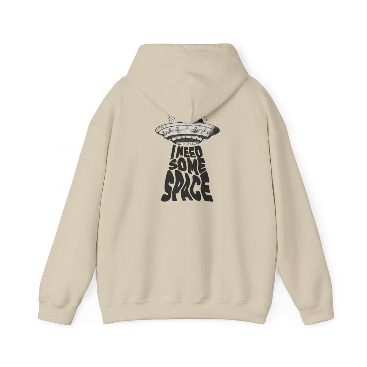 I Need Some Space Hoodie — UFO Graphic Hooded Sweatshirt